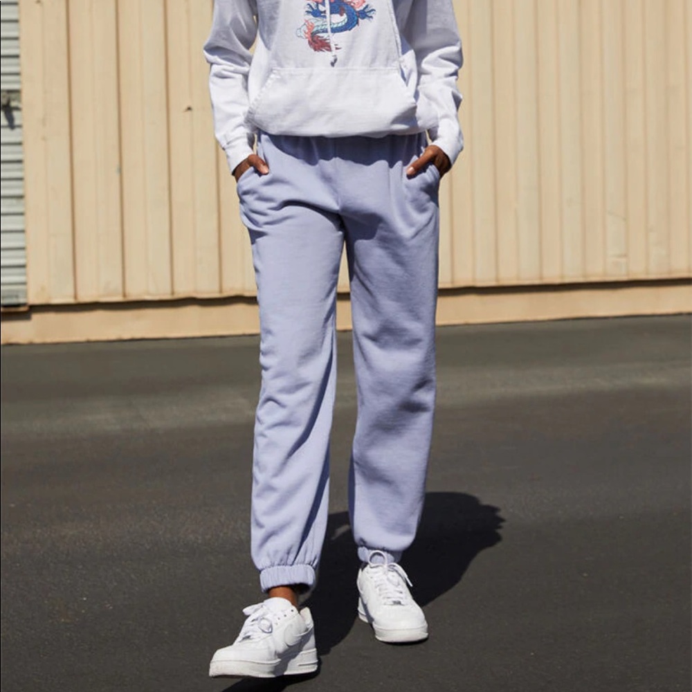 John Galt light blue Rosa sweatpants